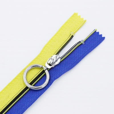 5#编织平纹闭尾-黄色02