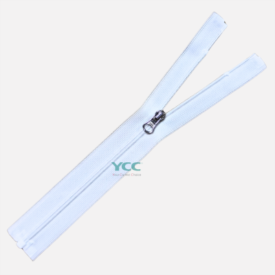 蕾丝布带尼龙拉链